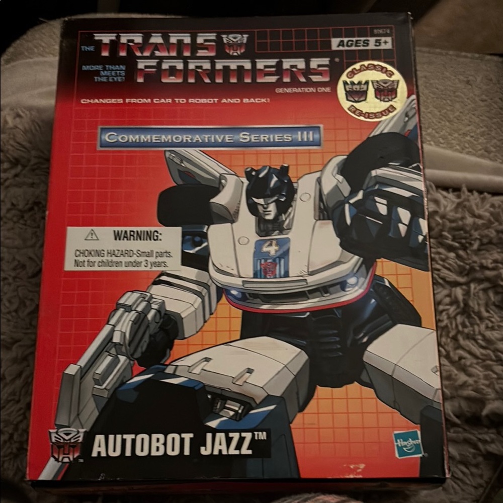 Transformers Commemorative Series III Autobot Jazz